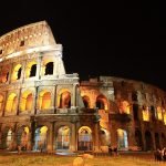 colosseum, italy, roman